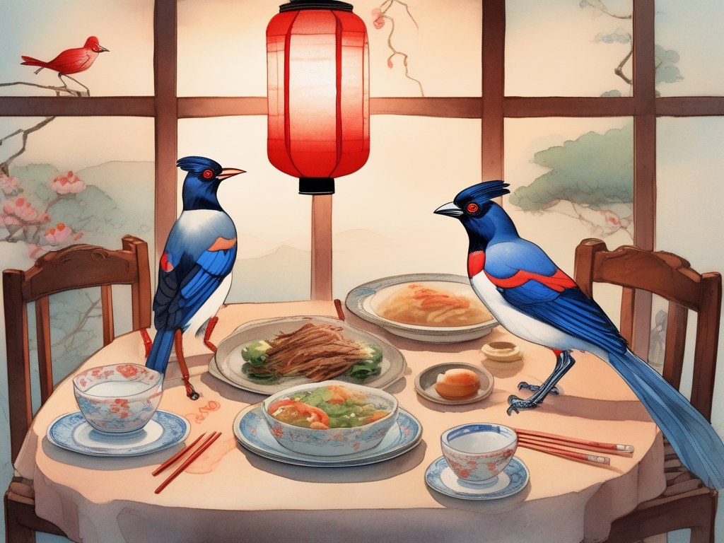 熱氣騰騰的台式圓桌年夜飯,其中一個位子空著,盤子上放著一本小小的繪本