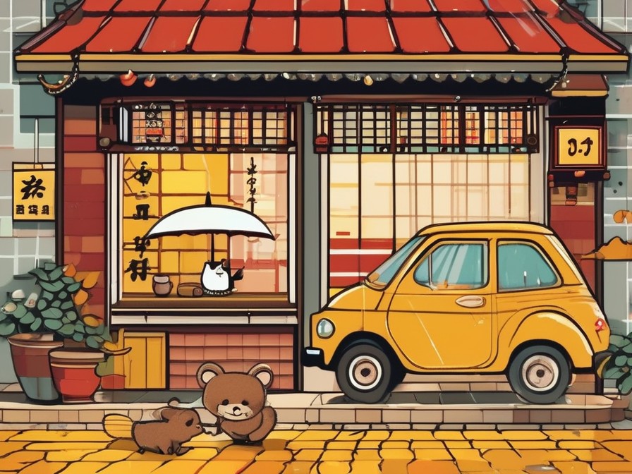 台味日常畫風示意